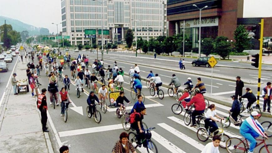 ciclovía Bogotá