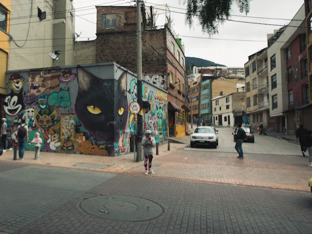 La Candelaria graffiti La Candelaria graffiti